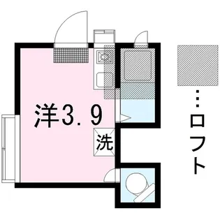長谷川ハイツ【1階】の間取り