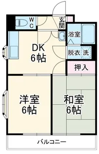 エレガンス小川【2階】の間取り
