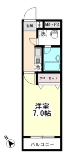エルハイツ・フォー【2階】の間取り