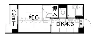 レジデンス塩原【3階】の間取り
