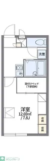 レオパレスキャンサーII【1階】の間取り