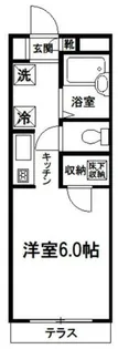 ナリッシュアレイ【1階】の間取り
