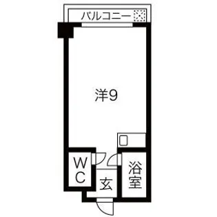 エイチ・ツーオー高井田ビル【8階】の間取り