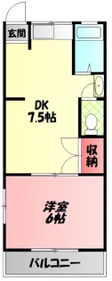 ポインセチア【3階】の間取り