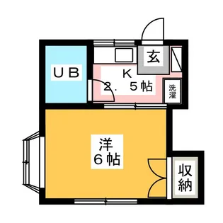 ひばりハイツ【2階】の間取り