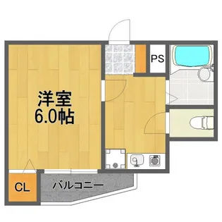 アヴェニューコート福生【1階】の間取り