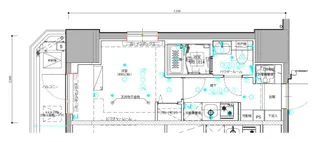 リヴシティ横濱蒔田弐番館【8階】の間取り