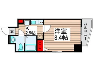 グランドパーク親水公園【8階】の間取り