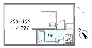 trias816【2階】の間取り