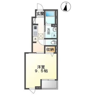 シリウス【1階】の間取り