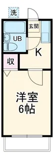 ハイツ小川【2階】の間取り