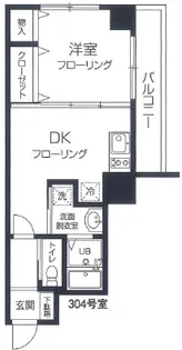 パラシオン荻窪【3階】の間取り