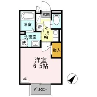 セジュール加守田SE【2階】の間取り