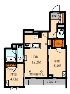 Fuga吉祥寺【3階】の間取り