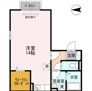 ミュルサンヌ桜【2階】の間取り