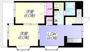 ストークマンション新藤【2階】の間取り