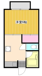 クレインハウスつるやNo.2【2階】の間取り
