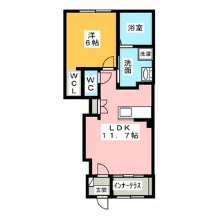 Casa Calma【1階】の間取り