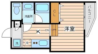 BRESTYLE NISHIYA【2階】の間取り