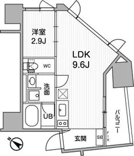 nido SUGAMO【6階】の間取り