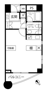ビヴァーチェ赤坂【3階】の間取り