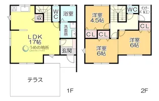 グランドール石崎【2階】の間取り