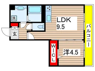Alba Grande 東本町【2階】の間取り