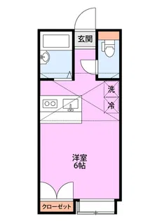 大志館I【2階】の間取り