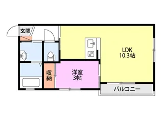 SORA【1階】の間取り
