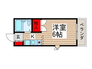 東台幸苑【2階】の間取り