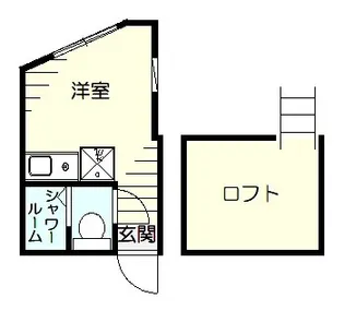 ユナイト井土ヶ谷ジャックマロニー【1階】の間取り