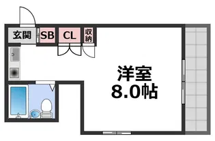 アメニティプラザ【3階】の間取り