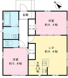 リビエール【1階】の間取り
