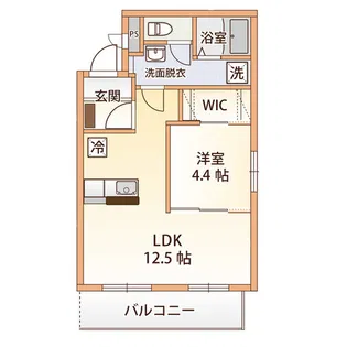 ユルベールシナノ【2階】の間取り