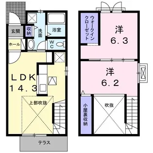 BEARS【1階】の間取り