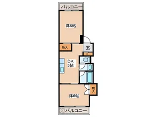 第2パレスマンション【3階】の間取り