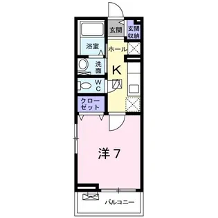 ソフィアII【1階】の間取り