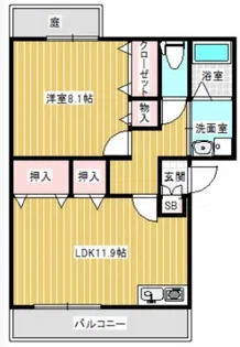 グレイス阪南II【2階】の間取り