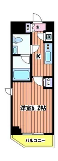アルテシモフルッソ【3階】の間取り