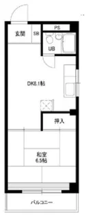 池上ネオハイム【2階】の間取り