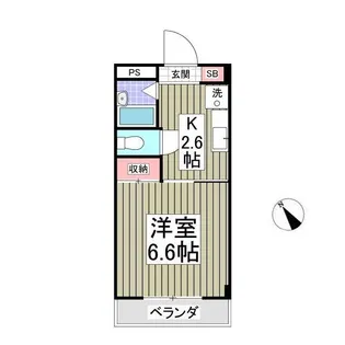 ハイツP&I【3階】の間取り