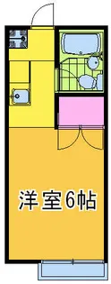 あけぼの荘【2階】の間取り