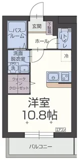 バルタザール【4階】の間取り
