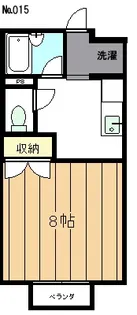 サンハイツ【2階】の間取り