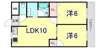 Far East Heights(ファーイーストハイツ)【2階】の間取り