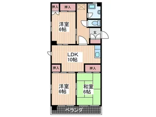 丸子ビル【1階】の間取り