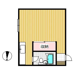 ホワイトハウス【2階】の間取り