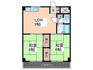 広島県広島市安芸区船越南2【マンション】の間取り