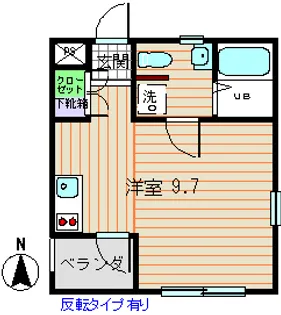 高尾一番館【2階】の間取り