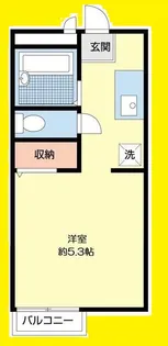 東京都杉並区高円寺南5【アパート】の間取り
